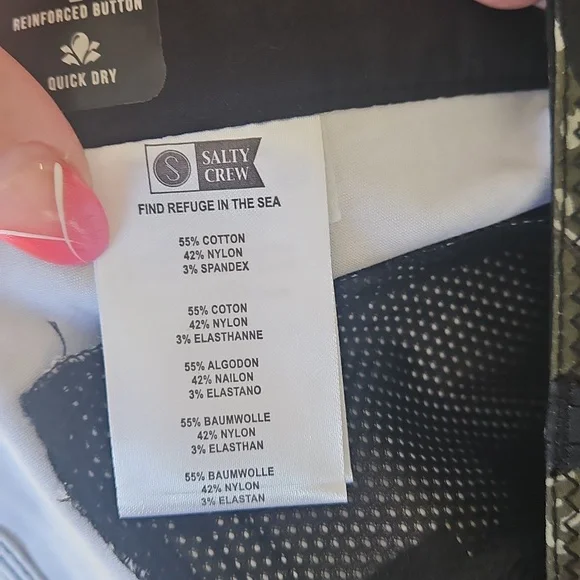 NWT Salty Crew Hybrid Camo Shorts Men 34 - Picture 8 of 10